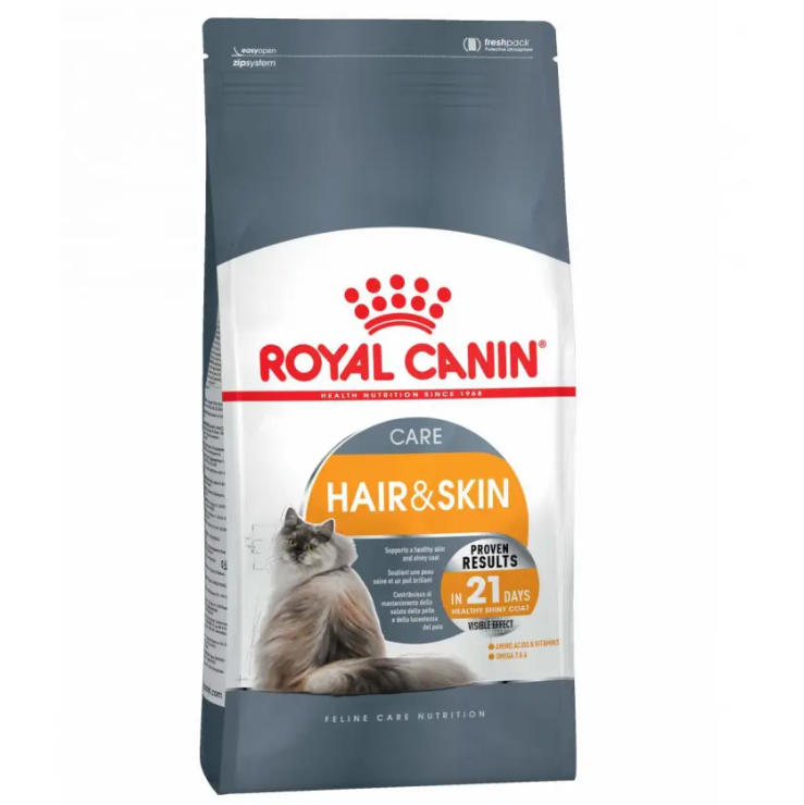 Royal canin хэйр энд скин кэа кошка 0,4 кг в интернет-зоомагазине Pets Room