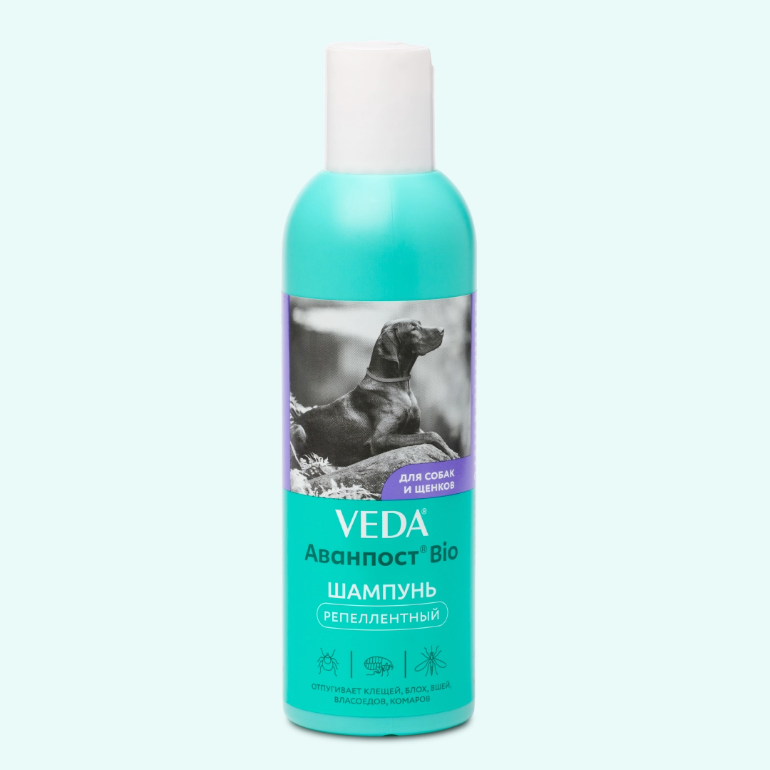 Veda аванпост bio 250 мл шампунь репеллентный для собак в интернет-зоомагазине Pets Room