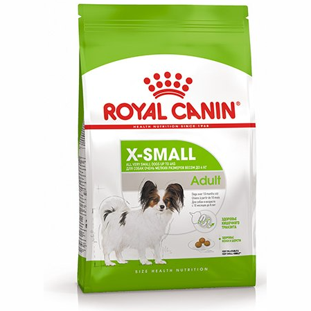 Royal canin x-small adult 1,5 кг сухой корм для собак миниатюрных размеров от 10 месяцев до 8 лет 1х6 в интернет-зоомагазине Pets Room
