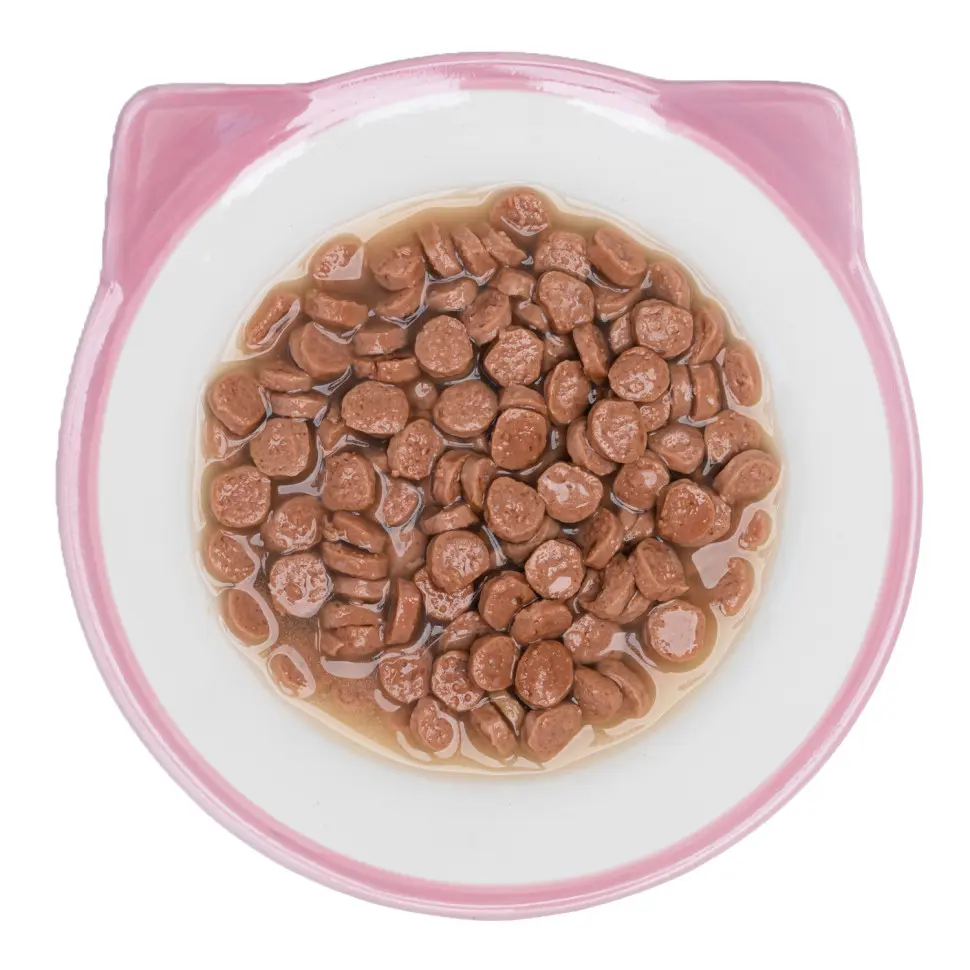 Влажный корм ферма кота фёдора нежные кусочки в желе с ягненком для котят 85г в интернет-зоомагазине Pets Room