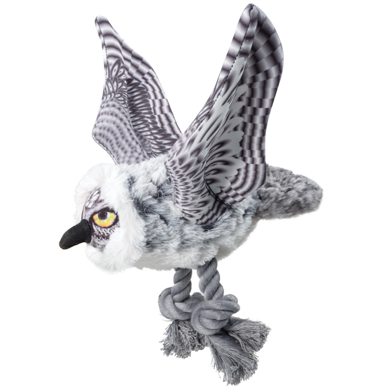 Игрушка для собак мягкая "полярная сова", 210мм, triol в интернет-зоомагазине Pets Room