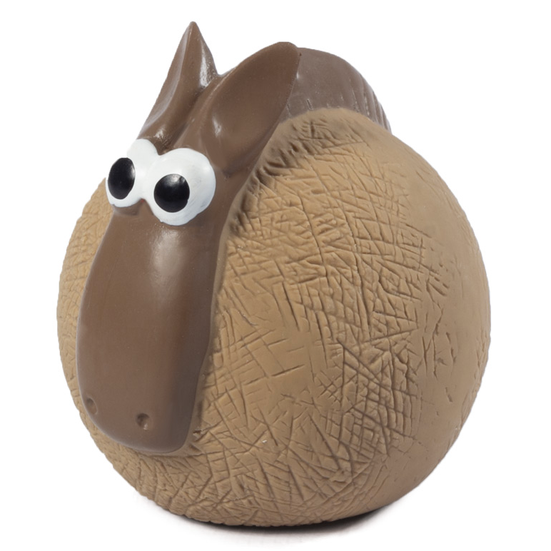 Игрушка для собак мелких пород из латекса "лошадка", 60мм, серия mini dogs, triol в интернет-зоомагазине Pets Room