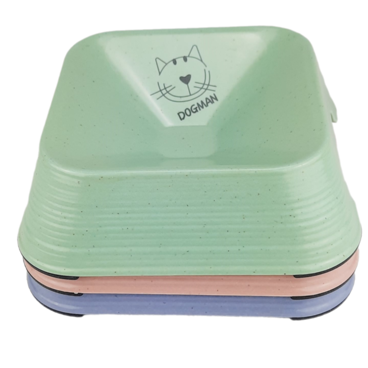 Миска бамбуковая "пирамида" (0,26 л.) (10702070/200524/5013062) в интернет-зоомагазине Pets Room