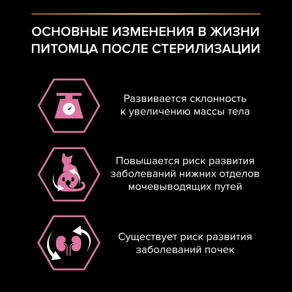 Pro plan cat adult sterilised сухой корм для стерилизованных кошек с курицей - 400 г в интернет-зоомагазине Pets Room