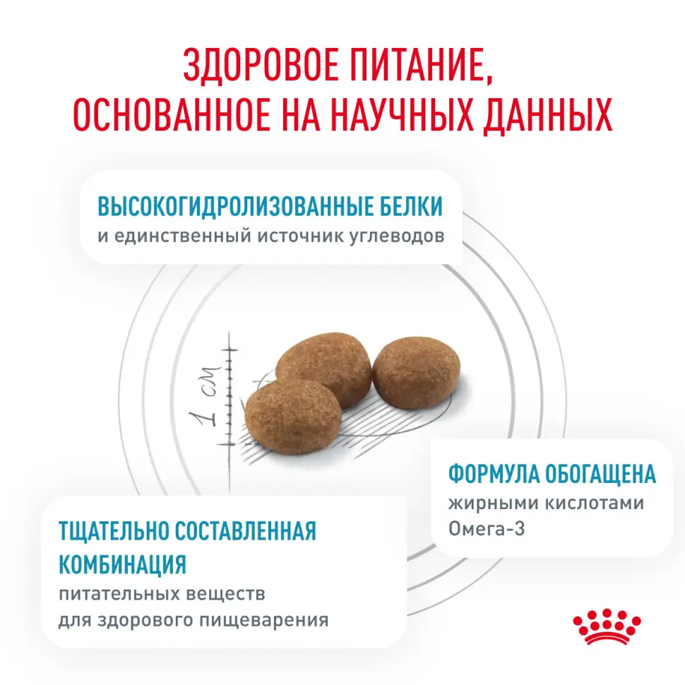 Сухой корм royal canin hypoallergenic dr21 для собак при пищевой аллергии или непереносимости - 2 кг в интернет-зоомагазине Pets Room