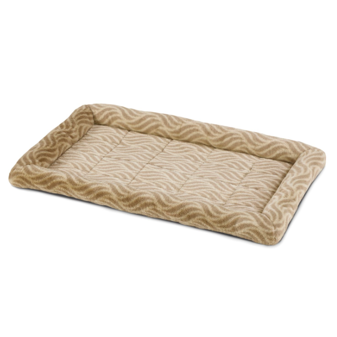 Лежанка midwest deluxe wave bed для собак и кошек меховая 85,5х56,5х8,5 см, цвет песочный (34004) в интернет-зоомагазине Pets Room