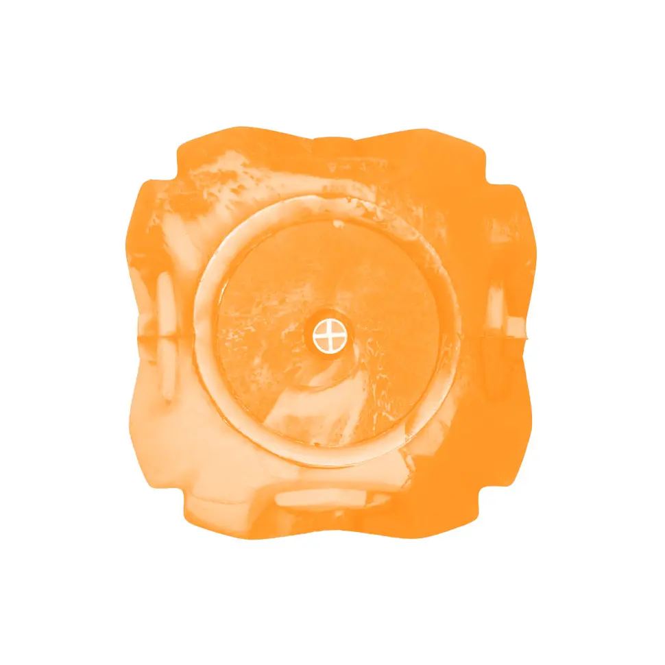 Mr.kranch игрушка для собак гантель дентальная с пищалкой и ароматом бекона, оранжевая, 22 см в интернет-зоомагазине Pets Room