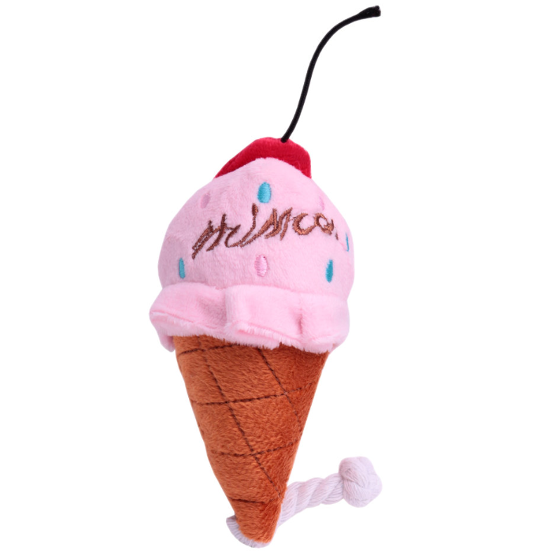 Игрушка для собак lionpets мороженое (розовое) ut1063 28 см в интернет-зоомагазине Pets Room