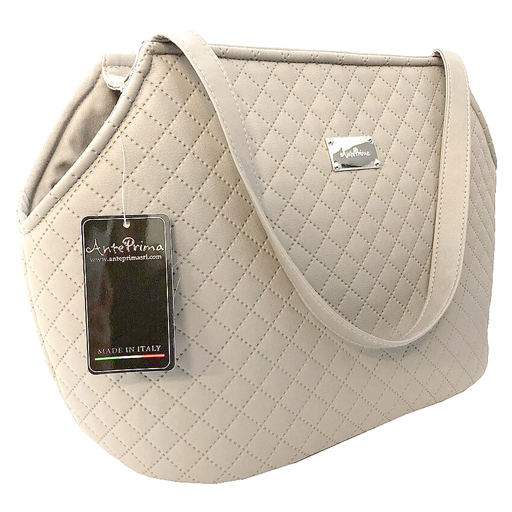 Anteprima сумка - переноска для собак "isabelle", бежевая, 38х20х24см (италия) в интернет-зоомагазине Pets Room