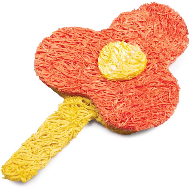 Игрушка для мелких животных из люфы "цветочек", 80мм, серия natural, triol в интернет-зоомагазине Pets Room