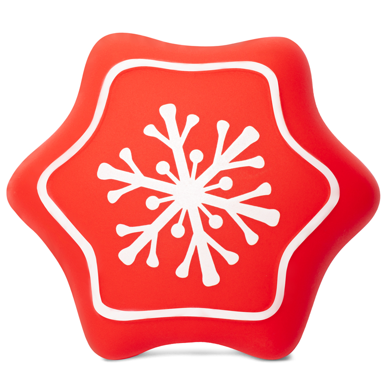 Игрушка для собак "снежинка", 85мм, серия new year, triol в интернет-зоомагазине Pets Room