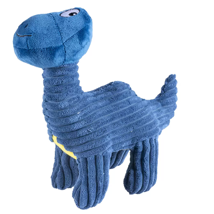 Duvo+ игрушка для собак мягкая "динозавр - бронтозавр", синяя, 25х11х25см!! в интернет-зоомагазине Pets Room