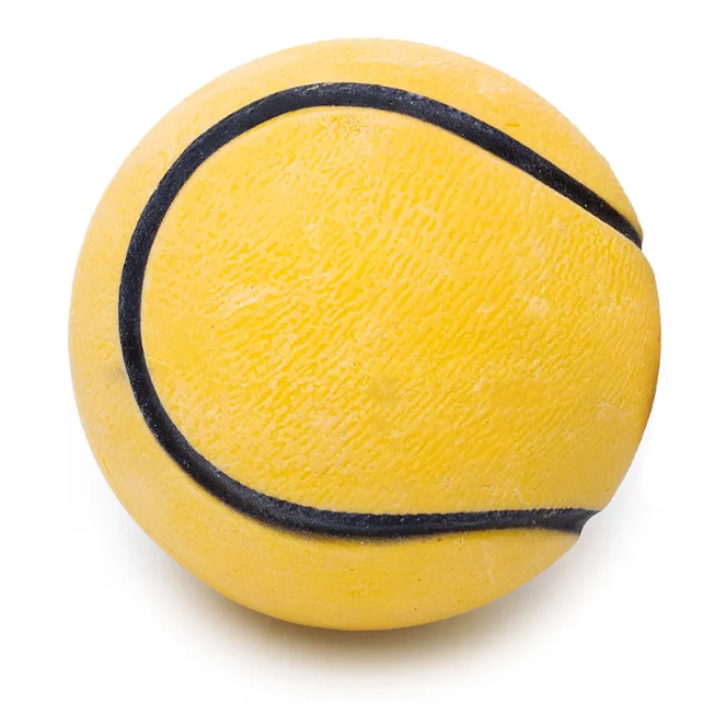 Duvo+ игрушка для собак из пенорезины, "мяч теннисный", жёлтый, 6см в интернет-зоомагазине Pets Room