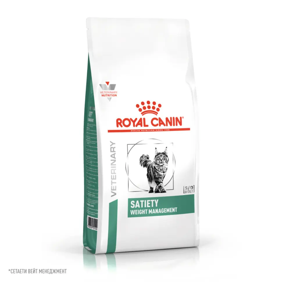Royal canin satiety weight management сухой диетический корм для взрослых кошек с избыточным весом - 400 г в интернет-зоомагазине Pets Room