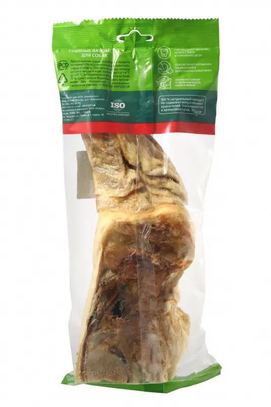 Titbit лакомство для собак нога говяжья резаная - 306 гр в интернет-зоомагазине Pets Room