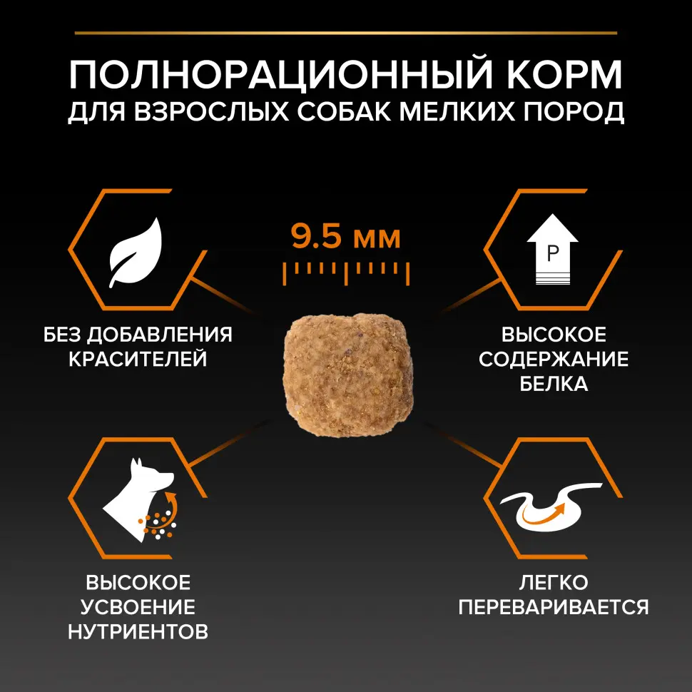 Purina pro plan small & mini сухой корм для взрослых собак миниатюрных и мелких пород с курицей и рисом - 700 г в интернет-зоомагазине Pets Room