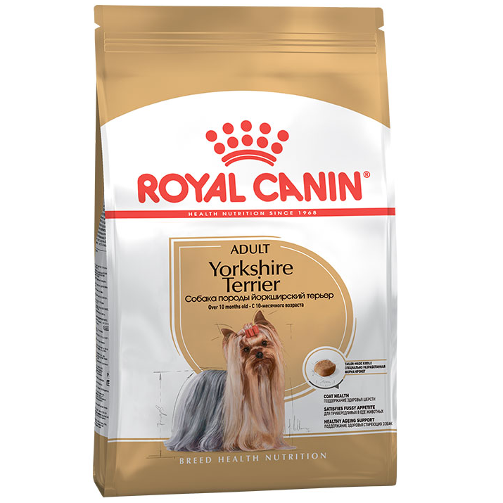 Royal canin сухой корм yorkshire terrier adult для взрослых собак йоркширский терьер 500 г в интернет-зоомагазине Pets Room