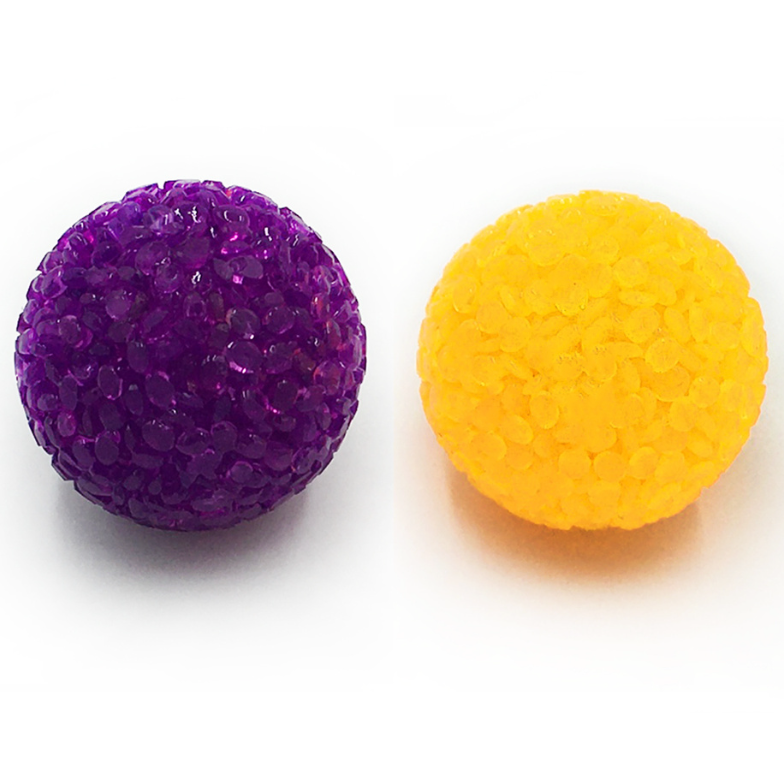 Игрушка для кошек "мяч зернистый", желтый, d41мм, triol в интернет-зоомагазине Pets Room