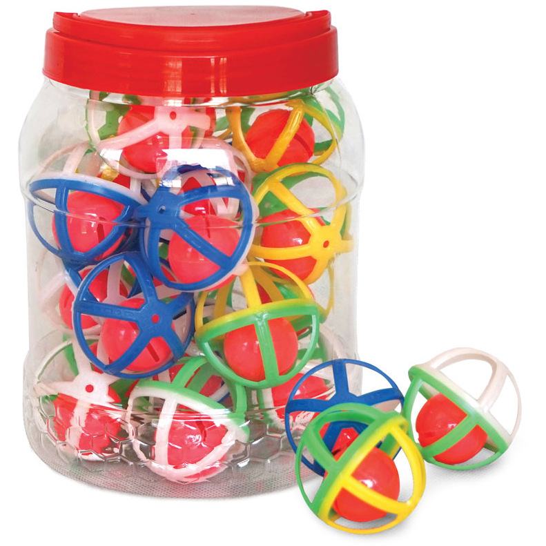 Игрушка для кошек "мяч с колокольчиком", d50мм, triol в интернет-зоомагазине Pets Room