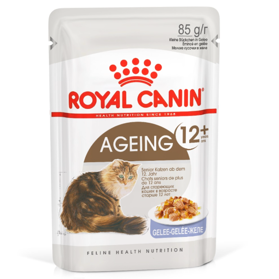 Royal canin эйджинг 12+ желе 28*85г в интернет-зоомагазине Pets Room