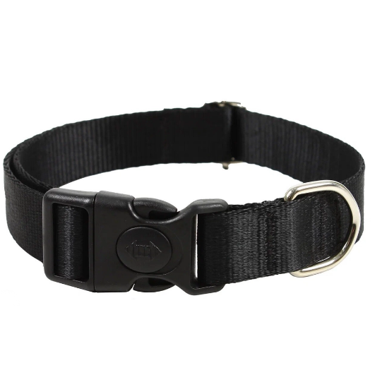 Ошейник биотан xl светоотраж. многоразм с фиксатором 25" 40-65 см rich breed об-425с черный в интернет-зоомагазине Pets Room