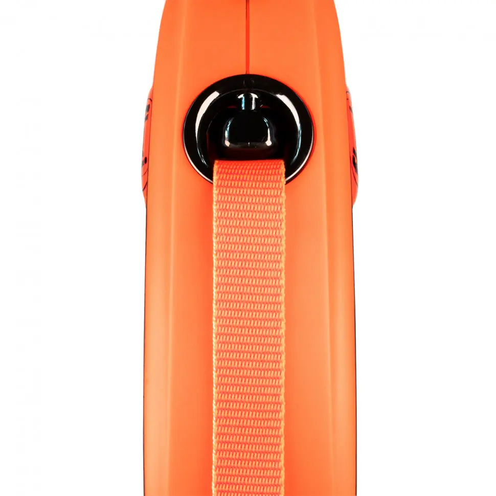 Flexi рулетка xtreme m (до 35 кг) 5 м лента оранжевая в интернет-зоомагазине Pets Room