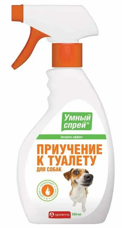 Apicenna умный спрей приучение к туалету для собак - 200 мл в интернет-зоомагазине Pets Room