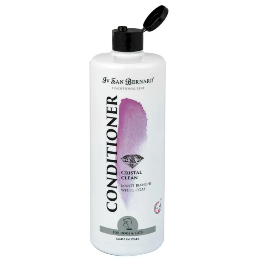 Iv san bernard traditional line cristal clean кондиционер для устранения желтизны шерсти 500 мл в интернет-зоомагазине Pets Room