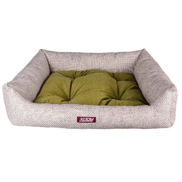 Лежак люкс  (флок) №3 olive в интернет-зоомагазине Pets Room